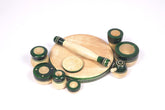 special kitchen set - pack of vessels with chappathi maker and roller